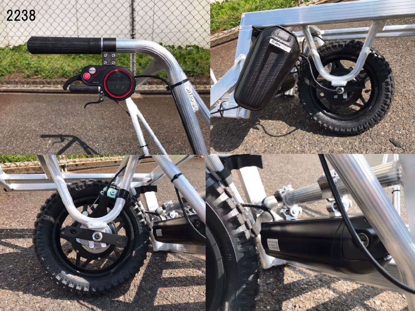電動アシスト一輪台車
