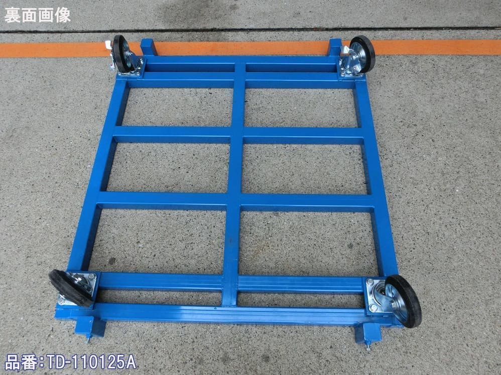 機器販売　新品　台車