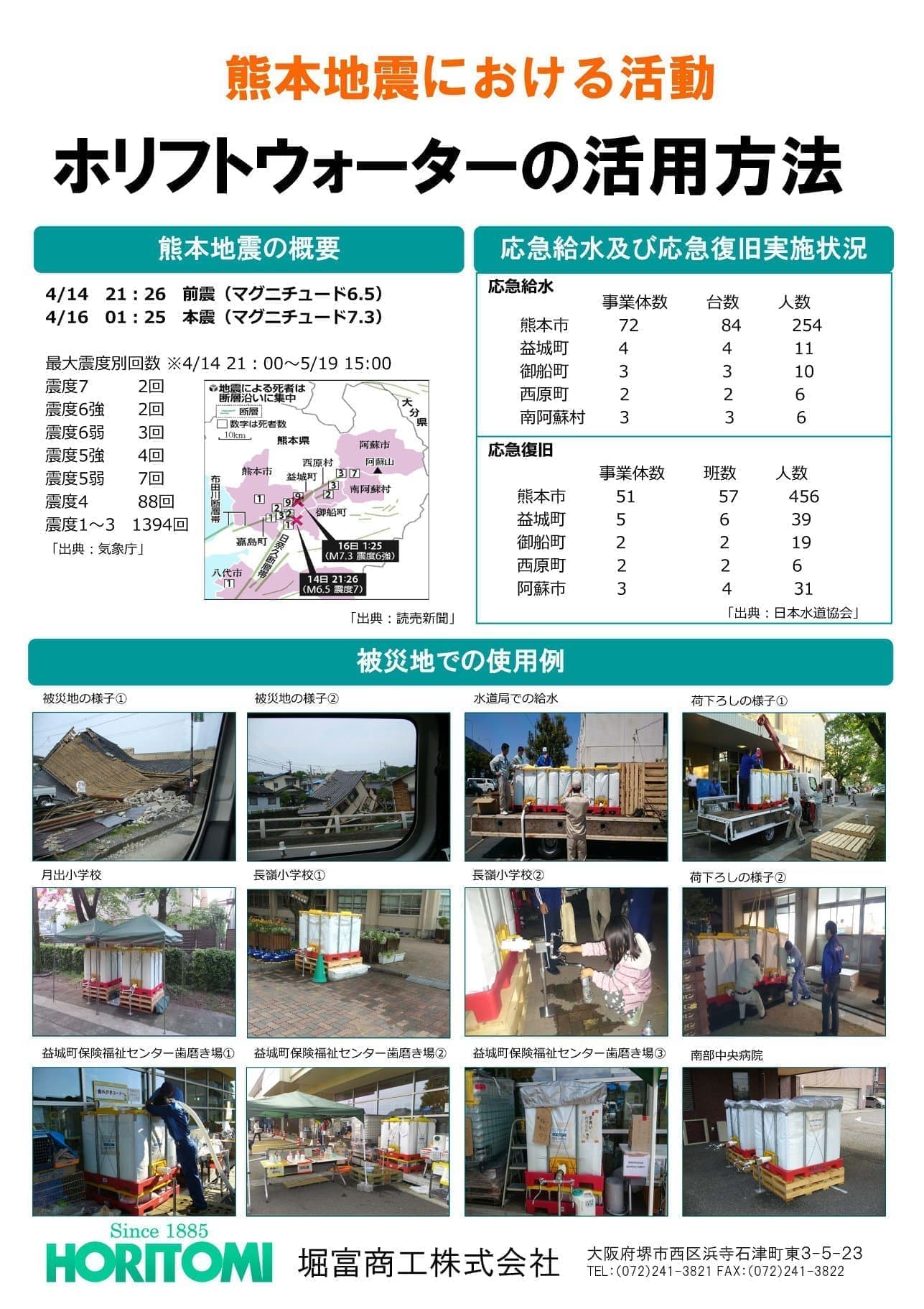  ホリフトウォーターの強み２　　衛生的で飲料水用にも安心！  厚生労働省告示第370号食品衛生法に適合した衛生的な袋を使用しているため、飲料水用として安心してお使い頂けます。給水された水は内袋で完全密閉されます。さらに外部からのいたずら防止に外袋の開閉チャックに施錠ができる仕組みとなっています。数日間に及ぶ断水の場合、夜間は給水タンクの監視が難しく水にいたずらをされるのではという不安がありますが、ホリフトウォーターなら外袋をロックして物理的にいたずらを防止し、長期間に及ぶ断水の間もずっと安心して水を使うことができます。