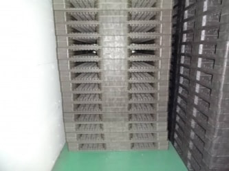 中古樹脂パレット