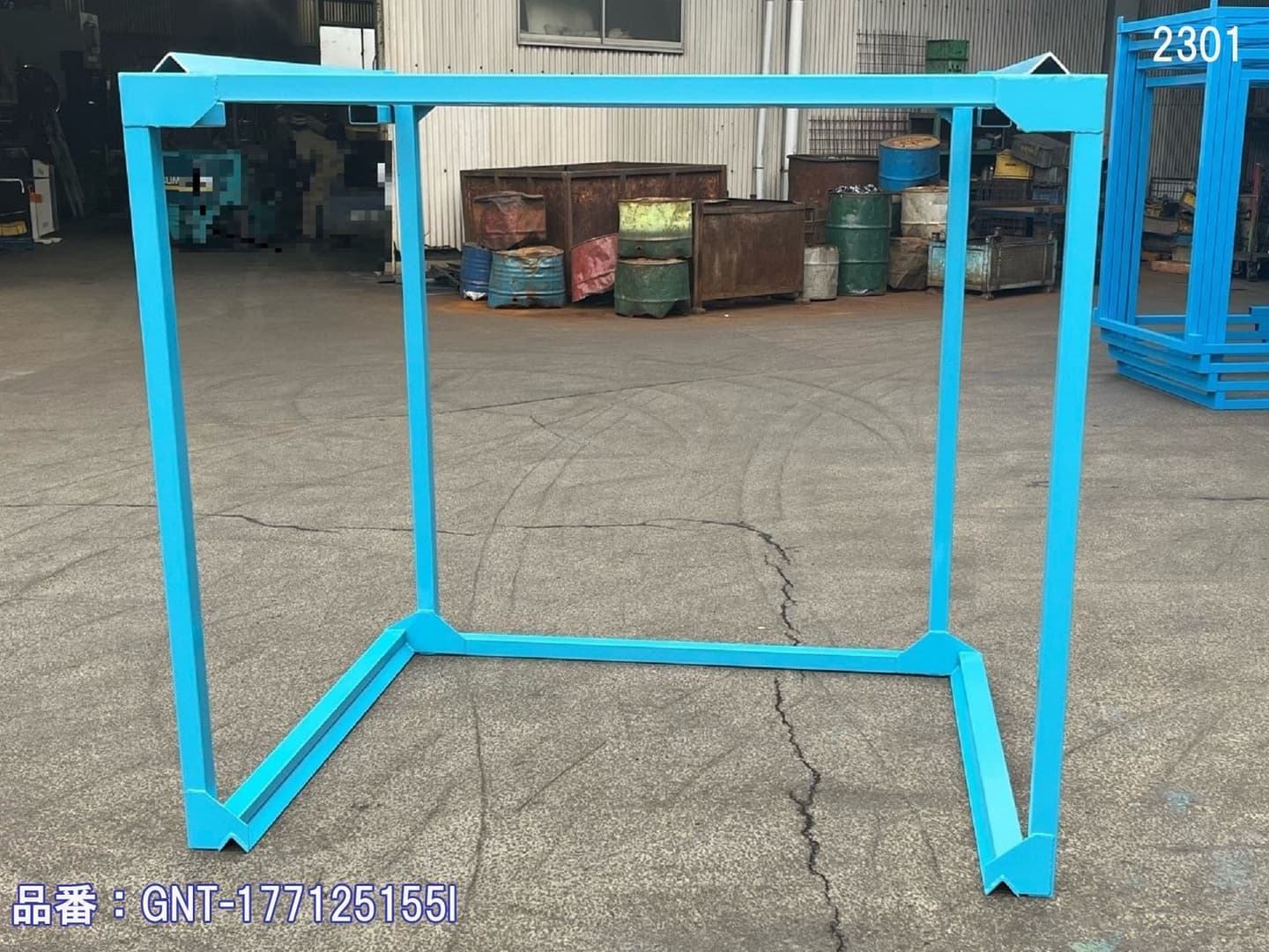 新品 逆ネスティングラック 青色